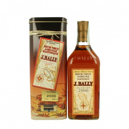 RHUM AGRICOLE MILL. VIEUX MARTINICA 70cl AST LATTA 2000 - BALLY