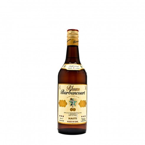 RUM 3 STELLE 4y HAITI 70cl  - BARBANCOURT