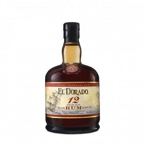 RUM DEMERARA 12y GUYANA 70cl AST  - EL DORADO