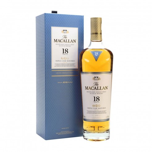 HIGHLAND SINGLE MALT 18y triple cask 70cl AST  - MACALLAN