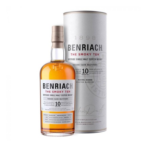 SINGLE SPEYSIDE MALT 10y SMOKY TEN 70cl AST- BENRIACH