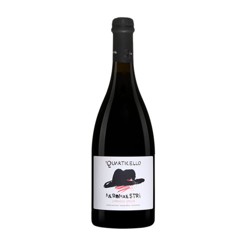 NEROMAESTRI LAMBRUSCO fermentazione in bottiglia 75cl - QUARTICELLO