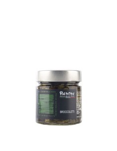 BROCCOLETTI ROMANESCO sott'olio 212ml  - AGNONI