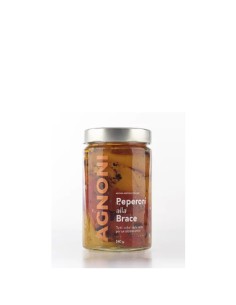 PEPERONI ALLA BRACE 580ml  - AGNONI