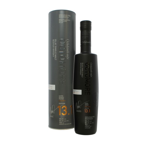 SINGLE SCOTTISH BARLEY OCTOMORE 13.1 70cl AST  - BRUICHLADDICH