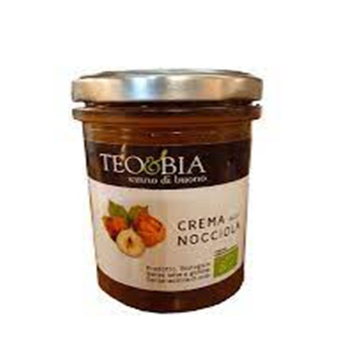 CREMA ALLA NOCCIOLA bio 212gr  - TEO & BIA