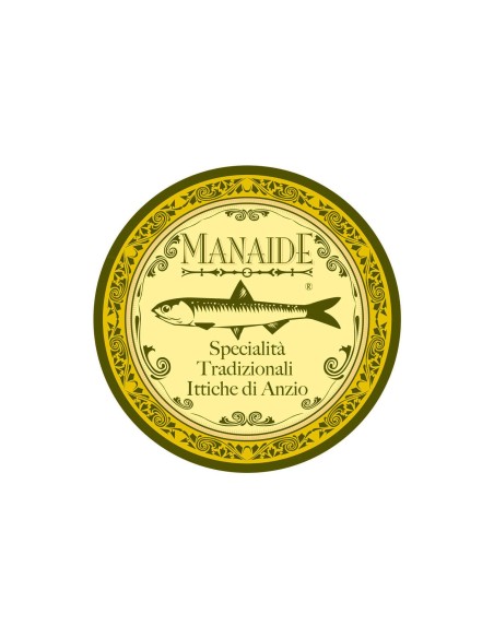 TONNETTO ALLETTERATO IN OLIO EVO IN TRANCI 200gr - MANAIDE