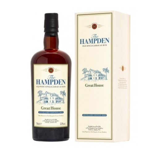 PURE SINGLE JAMAICAN RUM GREAT HOUSE DISTILLERY ed2022 AST - HAMPDEN ESTATE