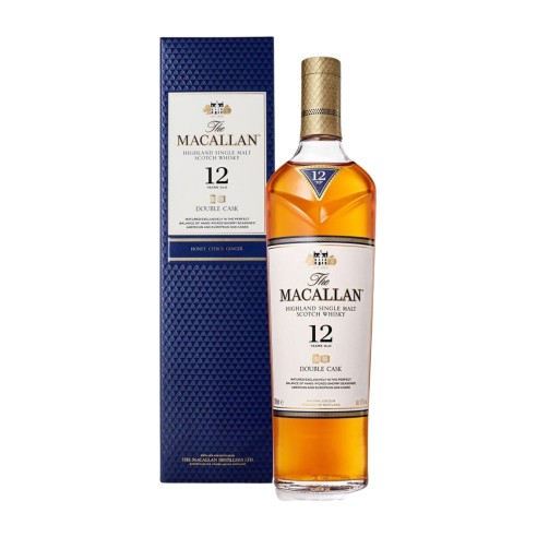 HIGHLAND SINGLE MALT 12y double cask 70cl AST  - MACALLAN