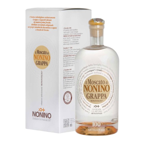 GRAPPA VIGNETI MOSCATO 70cl AST.  - NONINO