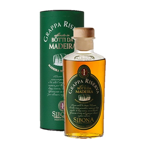 GRAPPA DI MOSCATO INV.IN BOTTI MADEIRA 50cl AST  - SIBONA