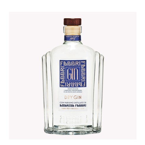 DRY GIN CON DISTILLATO DI AMARENE ITA 70cl  - FABBRI