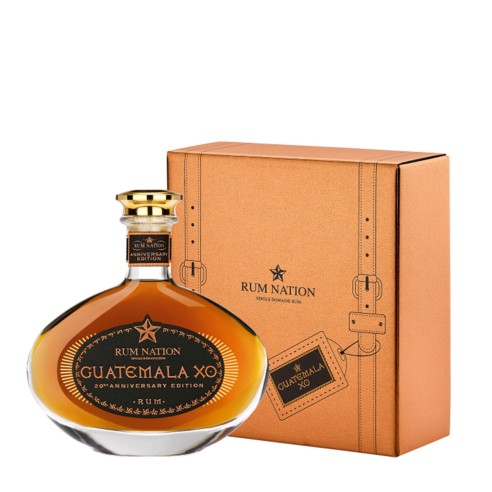 RUM XO GUATEMALA DECANTER 20y 70cl AST  - RUM NATION