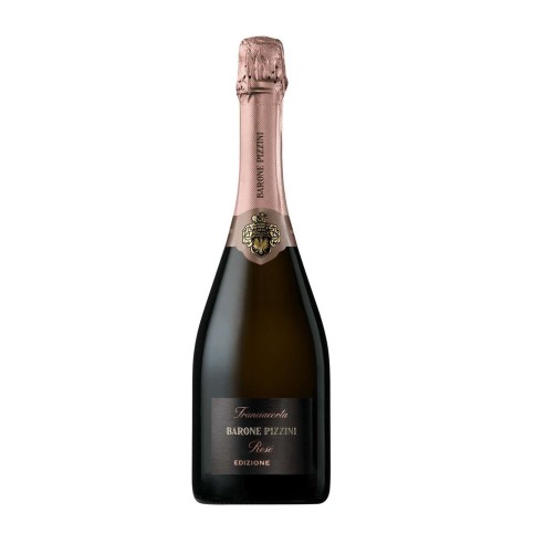 EXTRA BRUT ROSE' FRANCIACORTA MILLESIMATO bio 75cl - BARONE PIZZINI