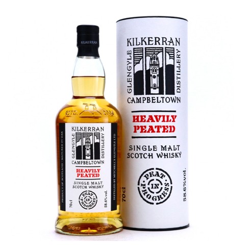 SINGLE MALT HEAVELY PEATED BATCH 59,2° 70cl AST - KILKERRAN