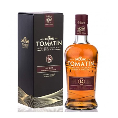 SINGLE MALT 14y 70cl AST  - TOMATIN