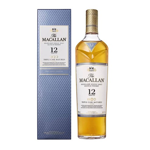 HIGHLAND SINGLE MALT 12y triple cask 70cl AST  - MACALLAN