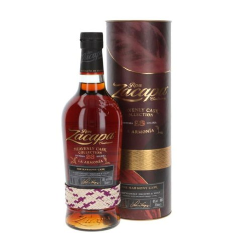 RON ZACAPA HEAVENLY CASK COLL. LA ARMONIA 23y GUAT. 70cl AST - LICORERA ZACAPANECA