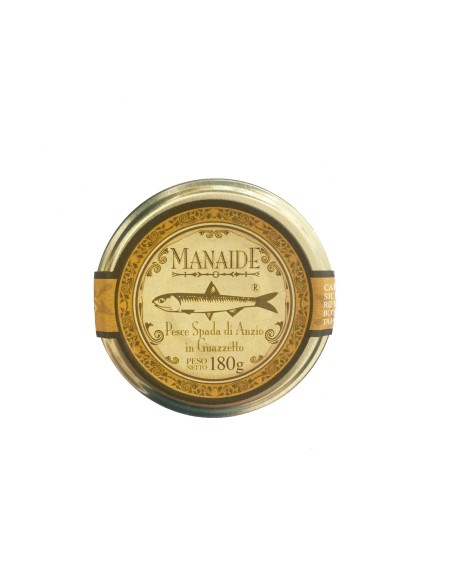 PESCE SPADA IN GUAZZETTO vaso 180gr - MANAIDE