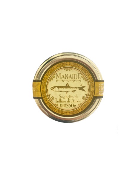 TELLINE DI ANZIO SEMISGUSCIATE IN SUGHETTO 300gr - MANAIDE