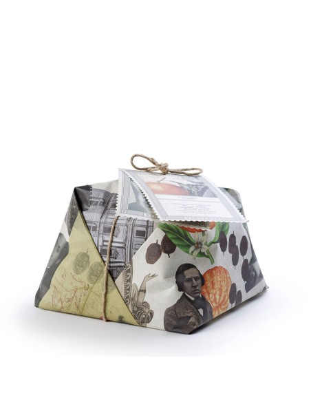 PANETTONE IL MUSICISTA mandarino e uvetta 750gr - VINCENTE DELICACIES