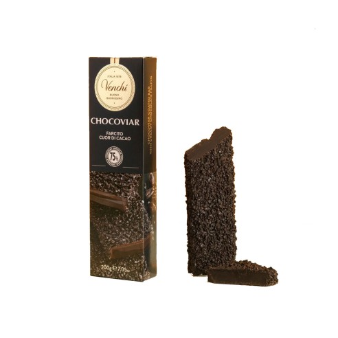 STECCA CHOCOVIAR 75% RICOPERTA 200gr - VENCHI