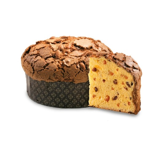 PANETTONE TRADIZIONALE GLASSATO BASSO sel....