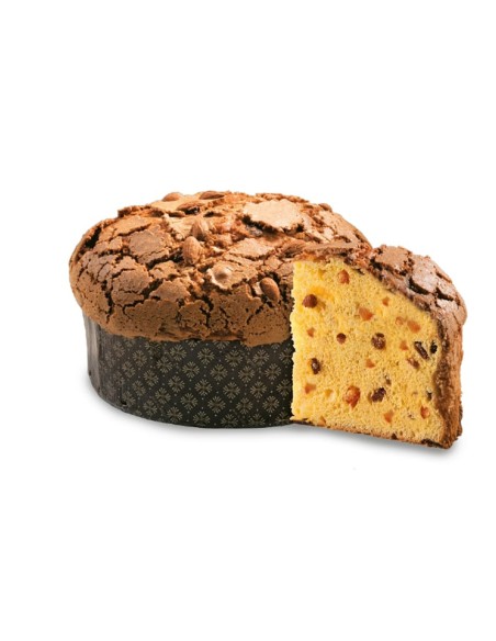 PANETTONE TRADIZIONALE GLASSATO BASSO sel. Piemonte 1kg - ALBERTENGO