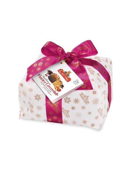 PANETTONE PESCA E CIOCCOLATO 1kg - ALBERTENGO