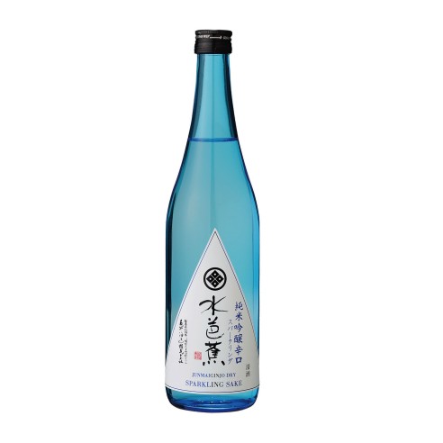 MIZUBASHO JUNMAIGINJO KARAKUCHI SPARKLING 300ml - NAGAI SAKE INC.