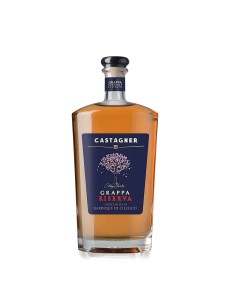 GRAPPA RISERVA 18m BARRIQUE CILIEGIO 70cl  - CASTAGNER