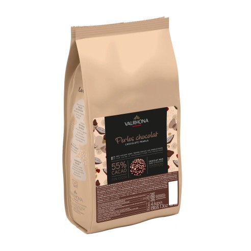 PERLE DA FORNO CIOCCOLATO FONDENTE 55% 4kg  - VALRHONA