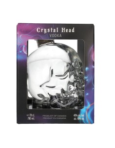 VODKA 70cl AST - CRISTAL HEAD