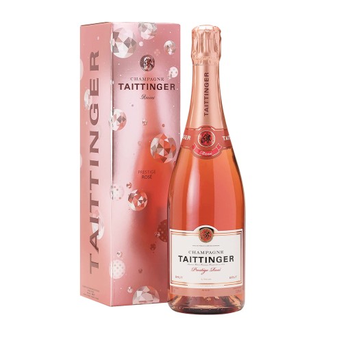 BRUT PRESTIGE ROSE' 75cl GIFT BOX - TAITTINGER