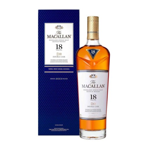 HIGHLAND SINGLE MALT 18y DOUBLE CASK rel. 2023 70cl AST  - MACALLAN