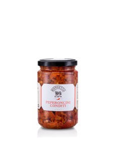 PEPERONCINI PICCANTI CONDITI 290gr - IL MONGETTO