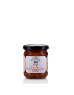 PEPERONCINI RIPIENI DI ALICI E CAPPERO 190gr - IL MONGETTO
