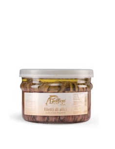ALICI FILETTI IN OLIO VASO 1500ml - DELFINO BATTISTA