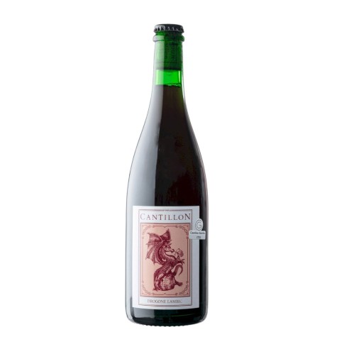 BIRRA DROGONE LAMBIC ROSSA blend di lambic e aglianico in anfora 75cl - CANTILLON - CANTINA GIARDINO