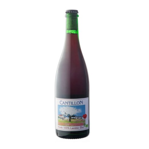 BIRRA KRIEK LAMBIC ROSSA blend di lambic e marasche 75cl - CANTILLON