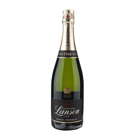 BRUT BLACK CREATION 257 75cl - LANSON