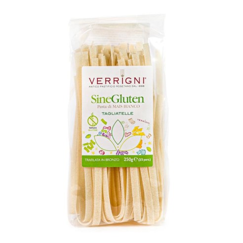 TAGLIATELLE DI MAIS BIANCO SENZA GLUTINE 250gr  - VERRIGNI