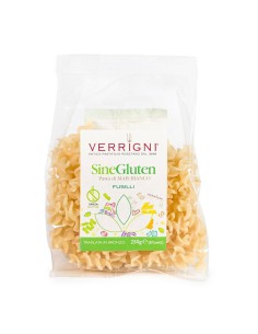 FUSILLI DI MAIS BIANCO SENZA GLUTINE 250gr - VERRIGNI