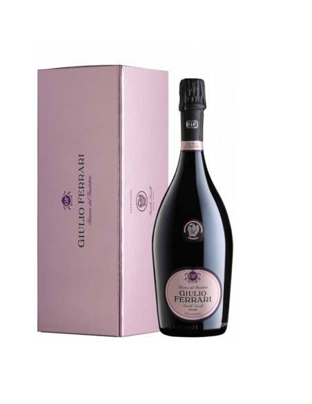 GIULIO FERRARI ROSE' 75cl COF LEGNO 75cl 2015 - FERRARI