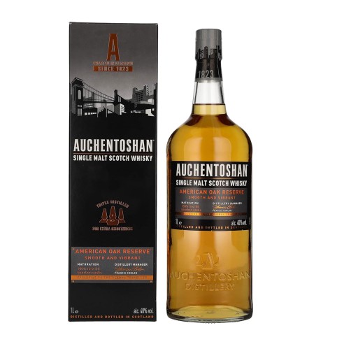 SINGLE BOURBON OAK MALT 1lt AST - AUCHENTOSHAN