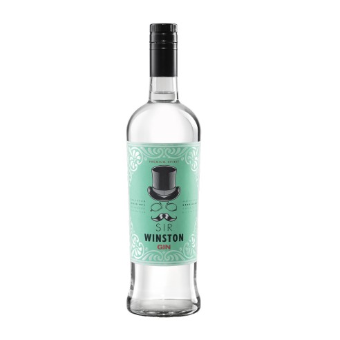 DRY GIN 1lt  - SIR WINSTON