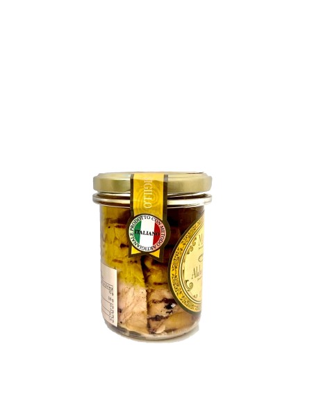 TONNO ALALUNGA COTTO ALLA GRIGLIA IN OLIO EVO IN TRANCI 180gr - MANAIDE
