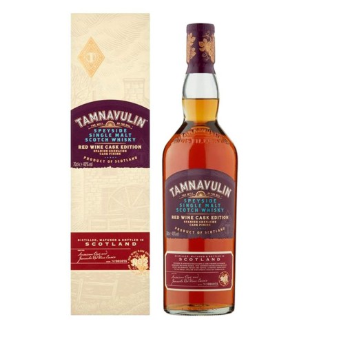 SINGLE MALT RED WINE CASK SPANISH GRENACHE 70cl AST - TAMNAVULIN