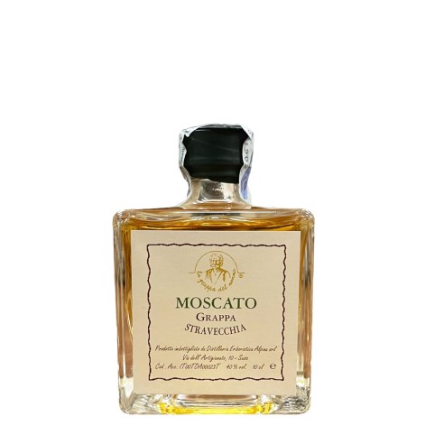 GRAPPA STRAVECCHIA DI MOSCATO 50cl - DISTILLERIA ERBORISTICA ALPINA