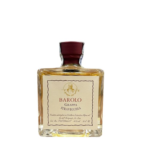 GRAPPA STRAVECCHIA DI BAROLO 50cl - DISTILLERIA ERBORISTICA ALPINA